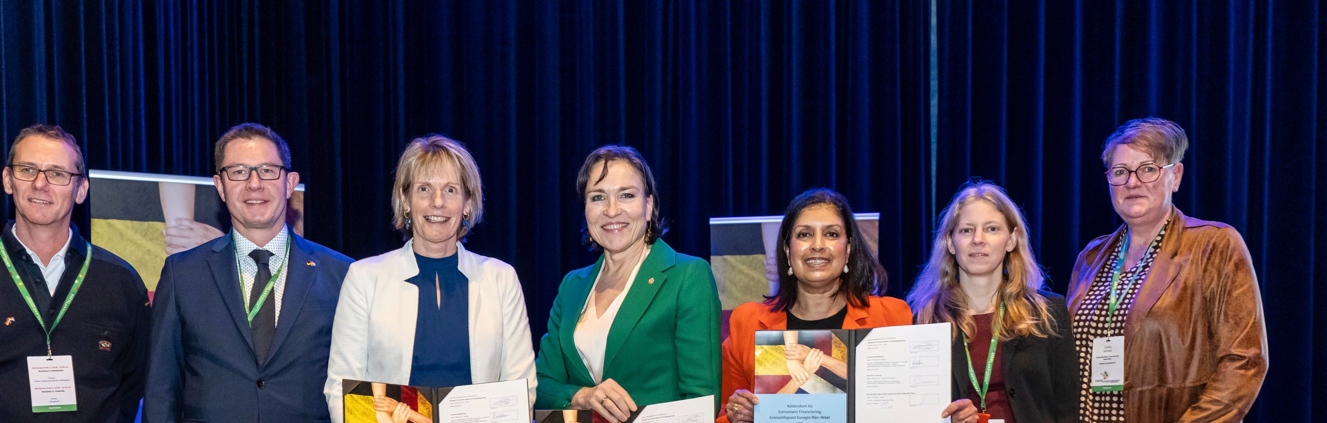 Meer financiële armslag voor GrensInfoPunten: partners ondertekenen addendum tijdens Grenslandconferentie