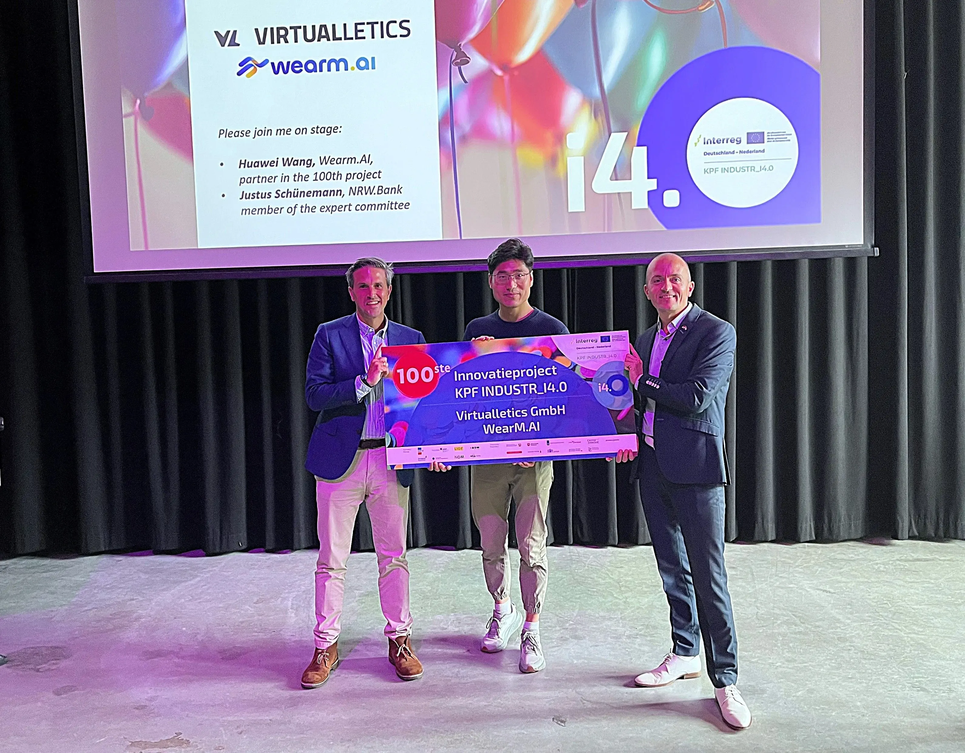 100ste INDUSTR_I4.0 project toegekend tijdens BOOST Summit