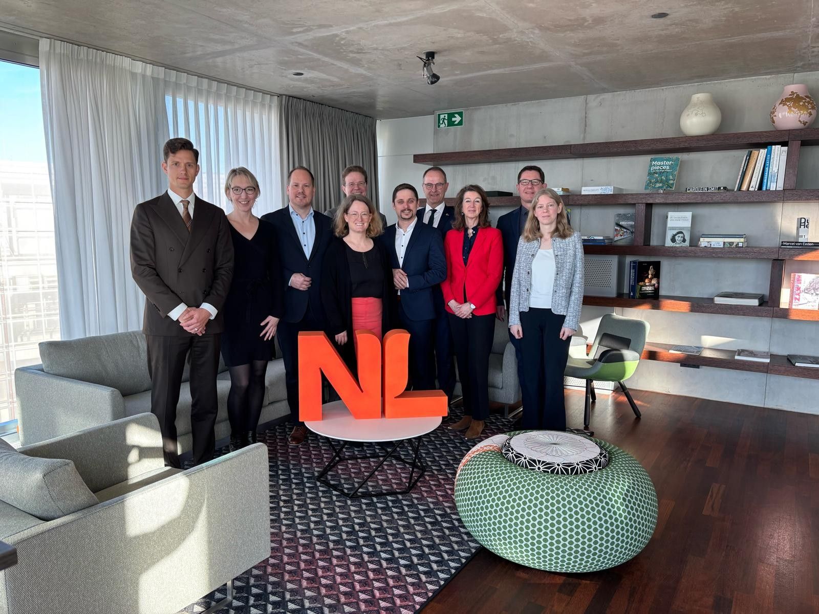 Euregio-secretarissen in Berlijn