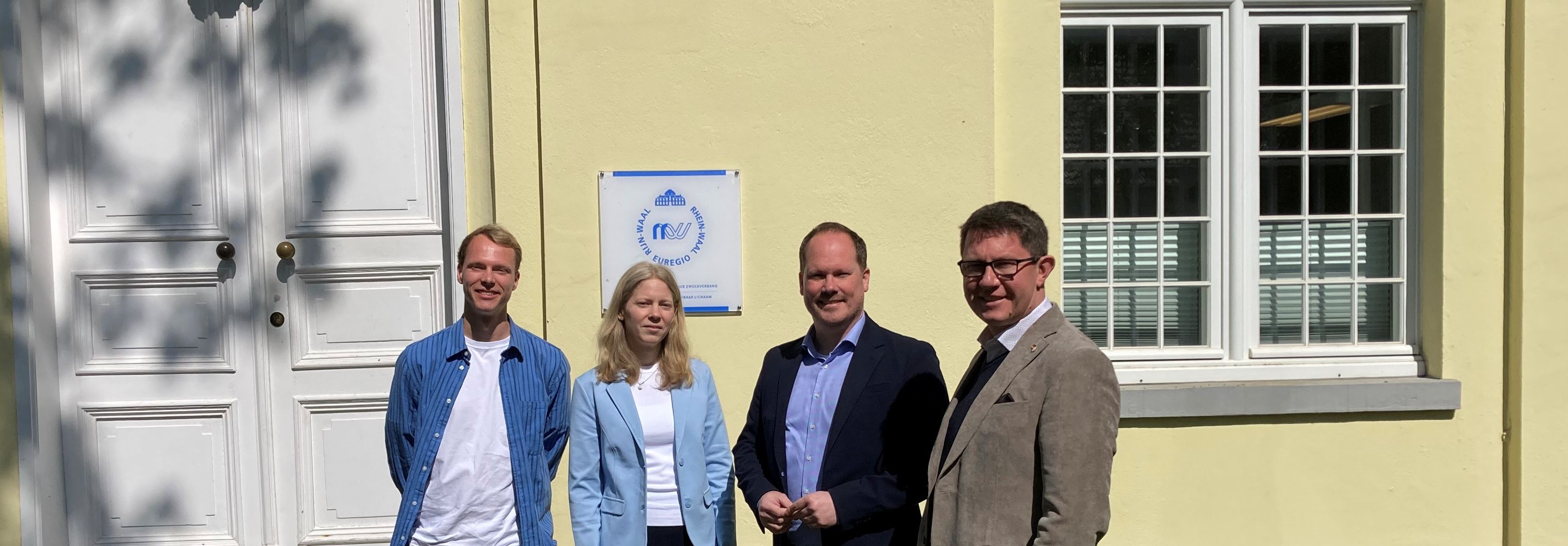 Directeur van de Eems-Dollard-Regio brengt bezoek aan de Euregio Rijn-Waal