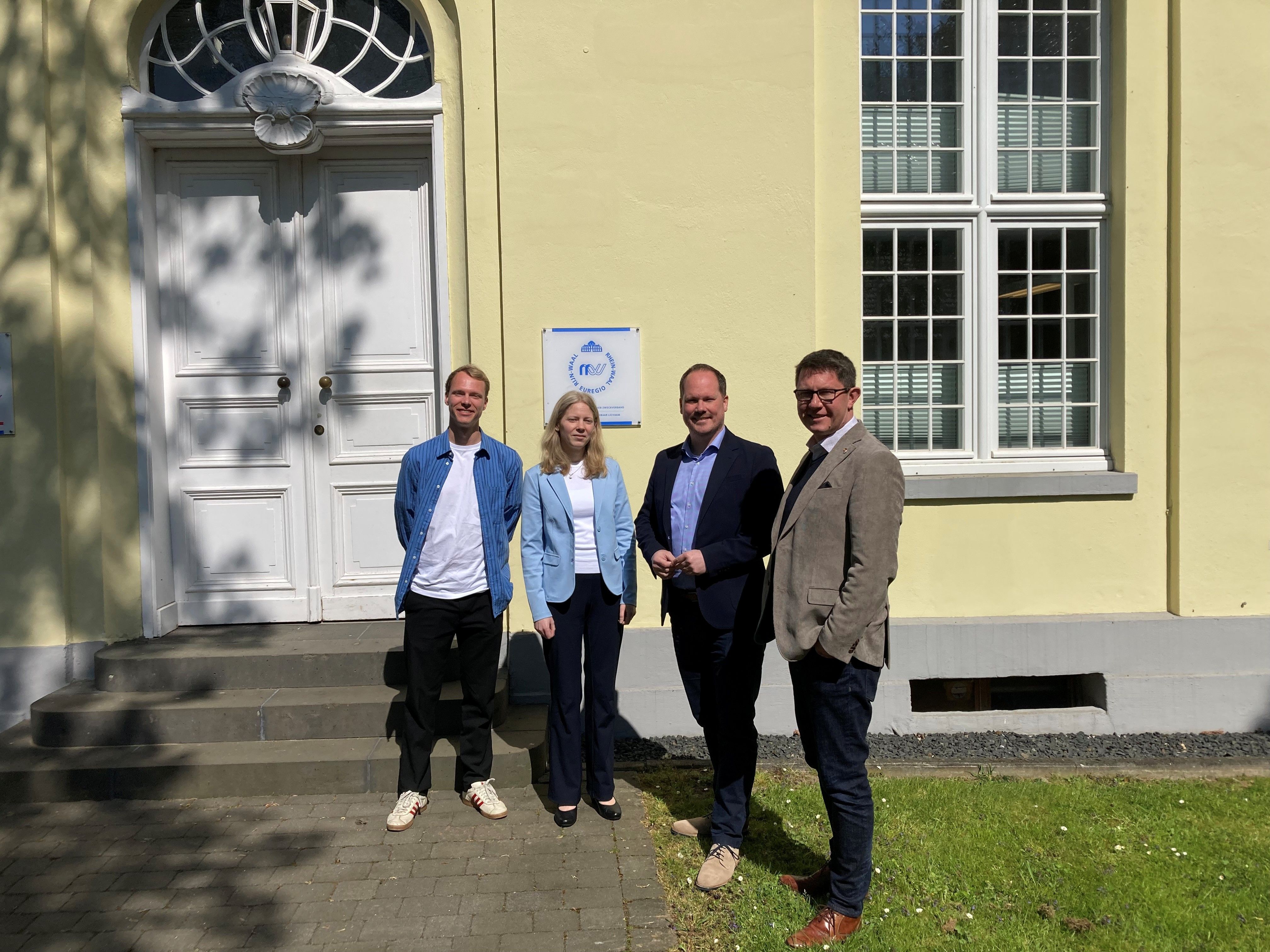 Directeur van de Eems-Dollard-Regio brengt bezoek aan de Euregio Rijn-Waal