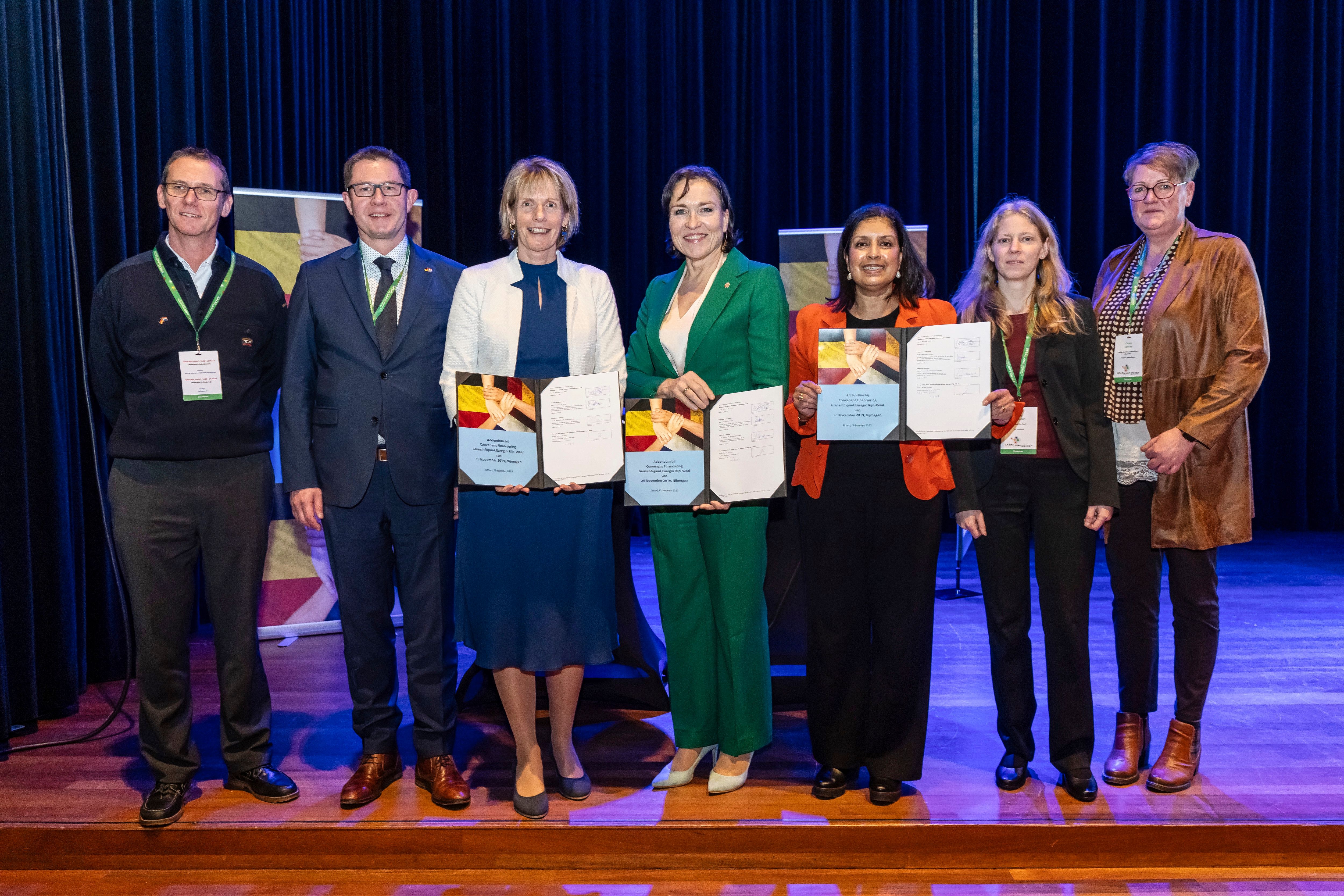 Meer financiële armslag voor GrensInfoPunten: partners ondertekenen addendum tijdens Grenslandconferentie
