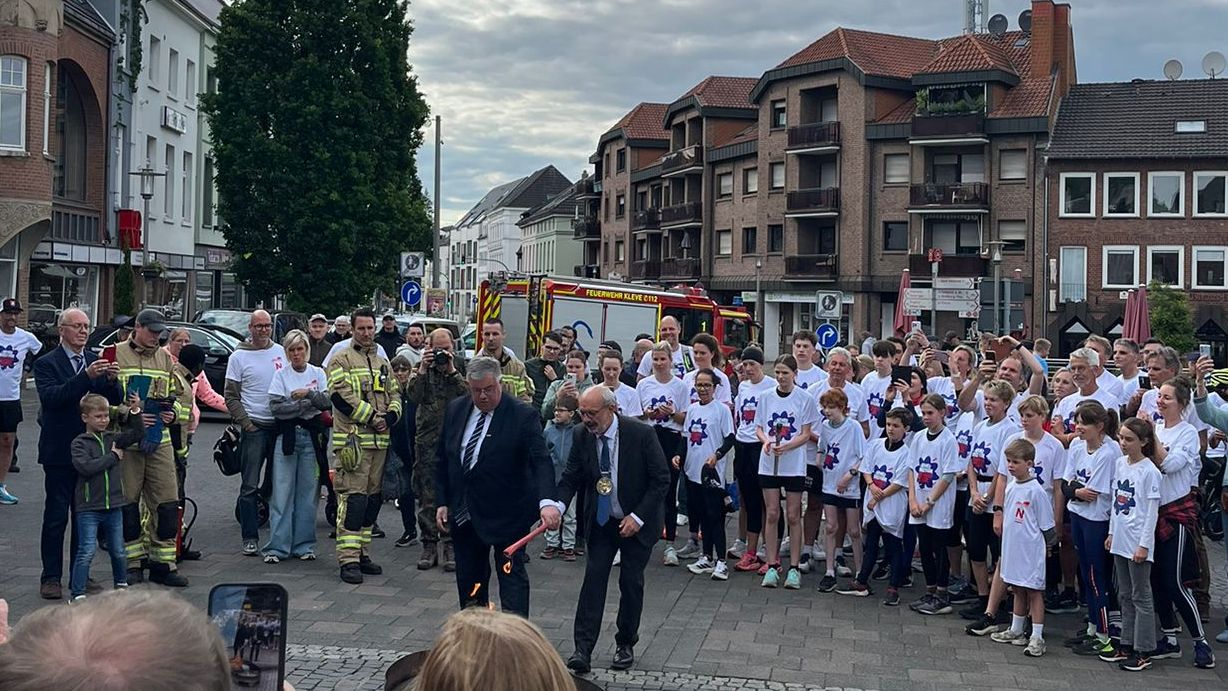 Bevrijdingsvuur bereikt Kleve
