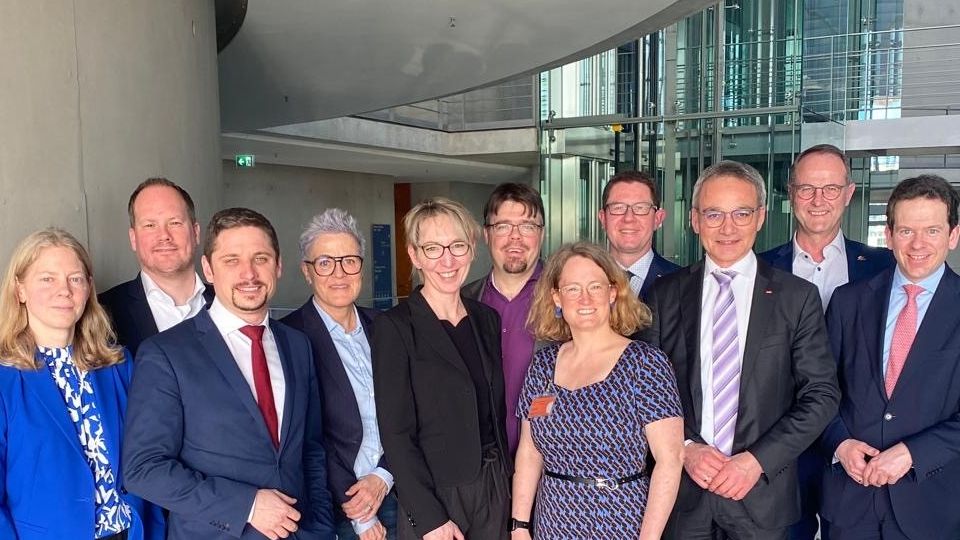 Euregio-secretarissen in Berlijn